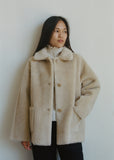 Grace shearling coat