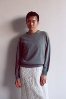 The Cashmere Sweater  -  Grey