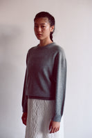 The Cashmere Sweater  -  Grey