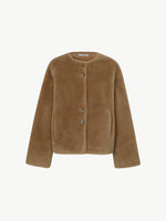 Suvi Shearling Coat - Teddy