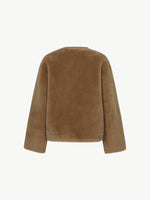 Suvi Shearling Coat - Teddy