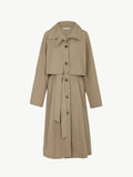 Anais Trench Coat - Beige