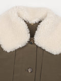 Dakota Padded Jacket with shearling collar
